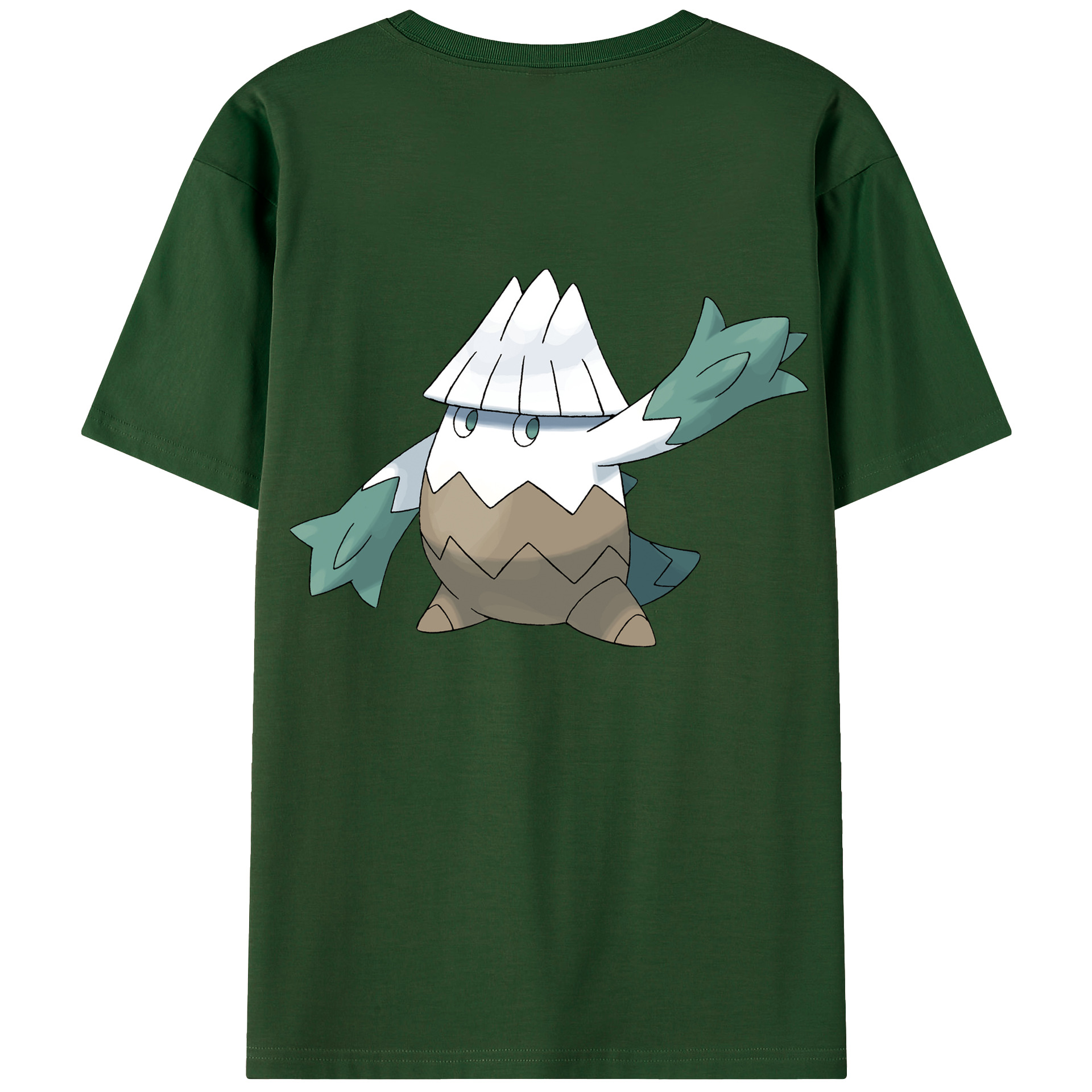 （画像用） ポケットモンスター Pokémon 綿100％半袖Tシャツ（背面プリント）